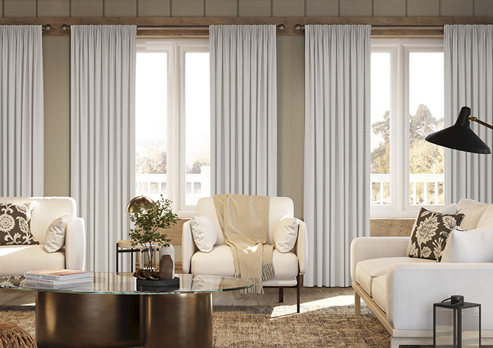 Norleigh, Dove - Made to Measure Curtains - Image 3